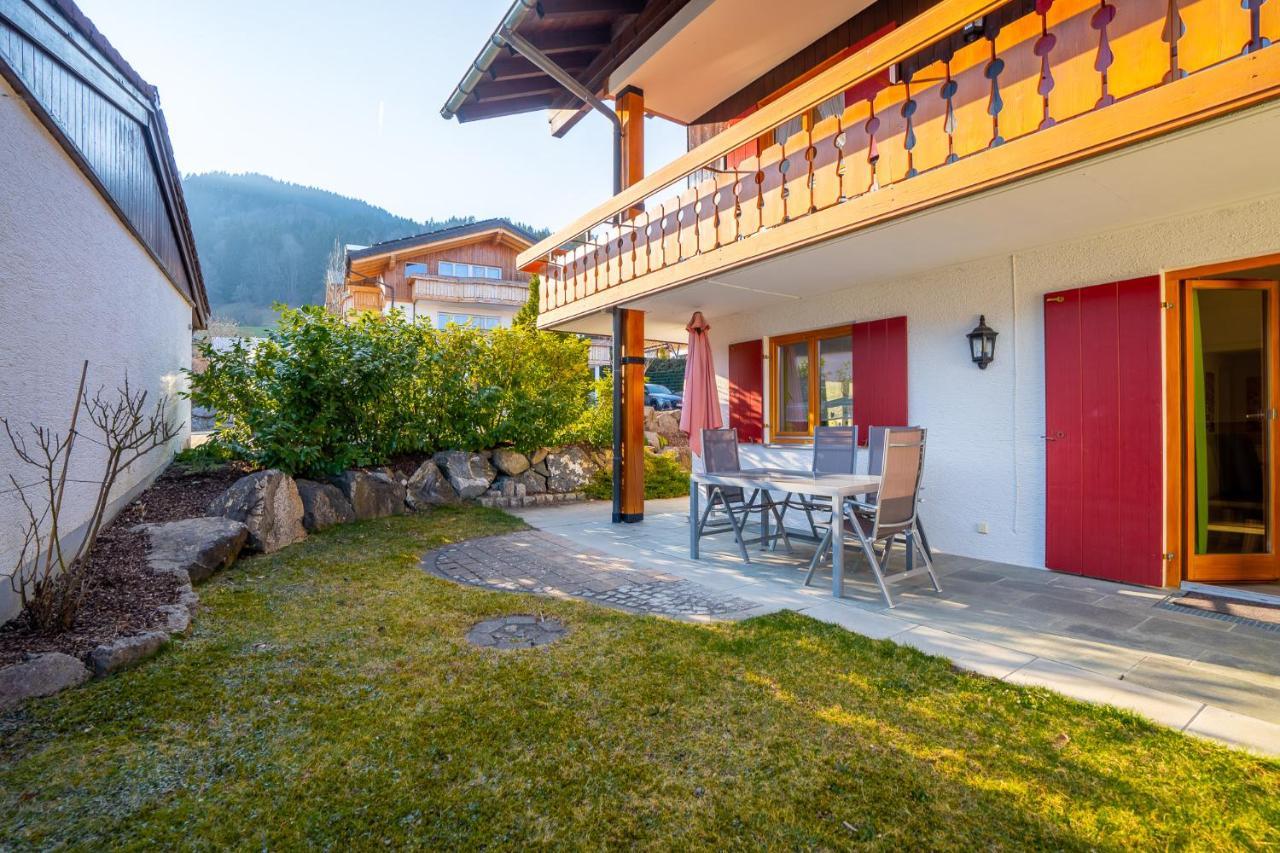 Alpenliebe Ferienwohnung Ofterschwang Dış mekan fotoğraf